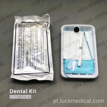 Kit de ferramentas dentárias descartáveis